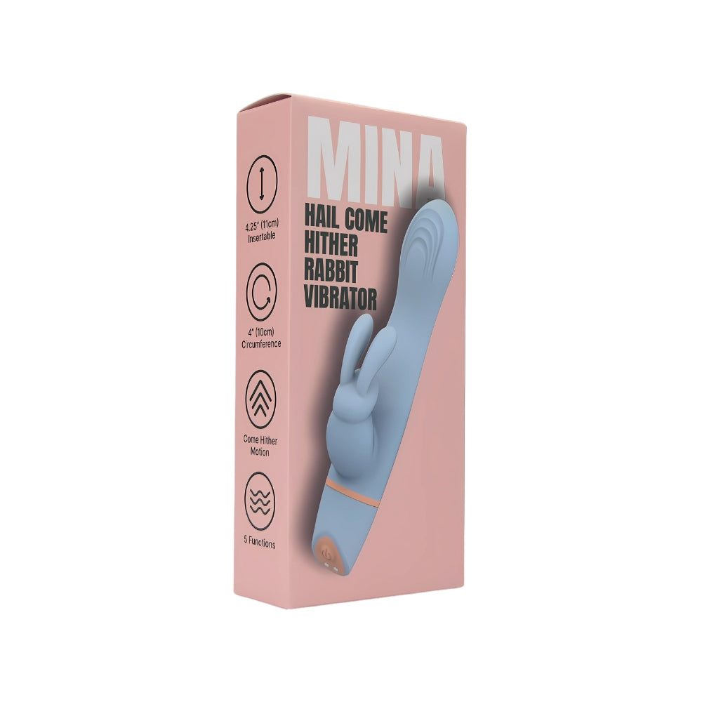 Mina Hail Come Hither Rabbit Vibrator pupuvibraattori