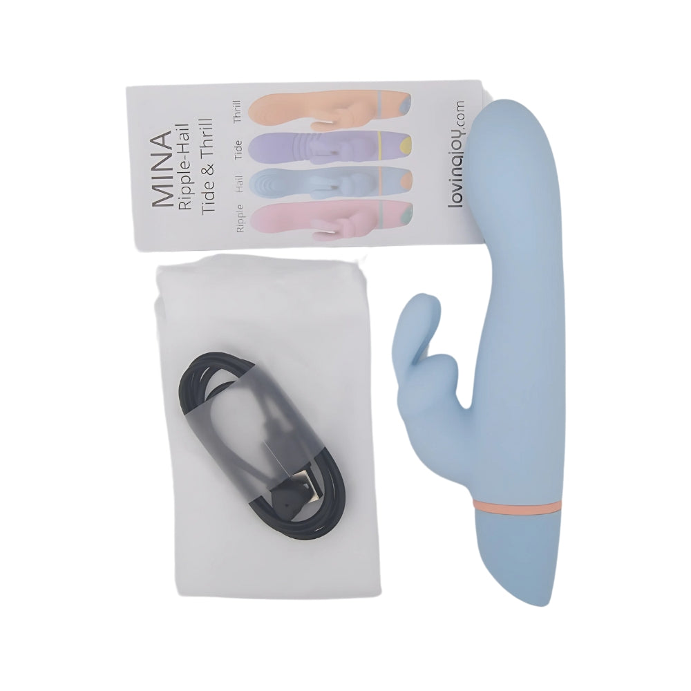 Mina Hail Come Hither Rabbit Vibrator pupuvibraattori