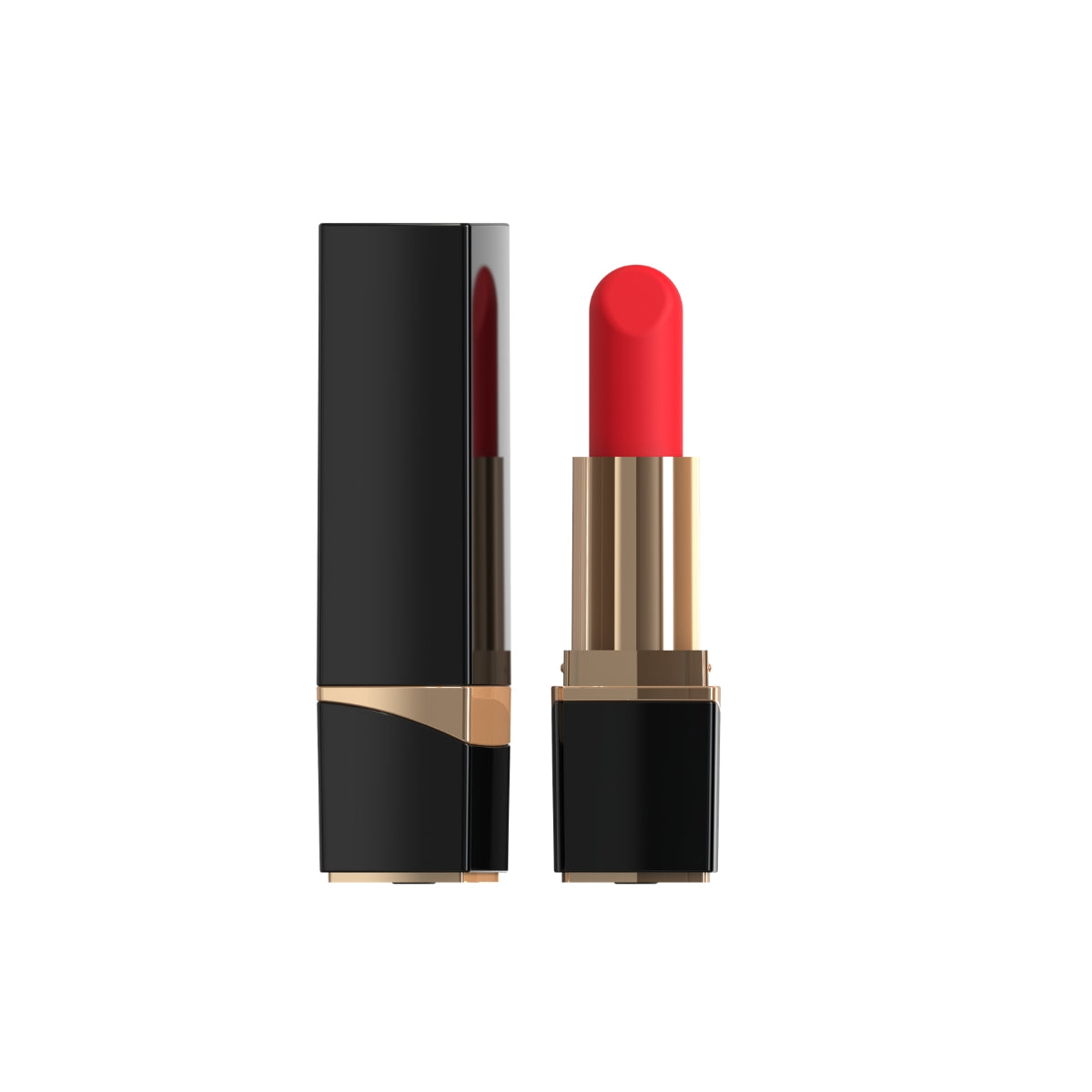 MINA Glossy Lipstick Vibrator, a sleek clitoral vibrator with a glossy finish and lipstick-inspired design, ideal for personal pleasure.