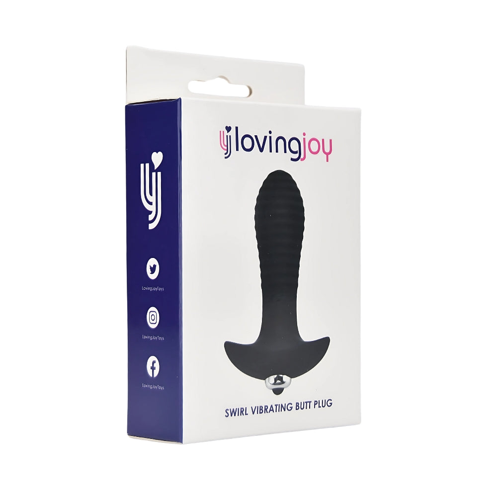 Loving Joy Swirl 7 Function Vibrating Butt Plug anaalitappi