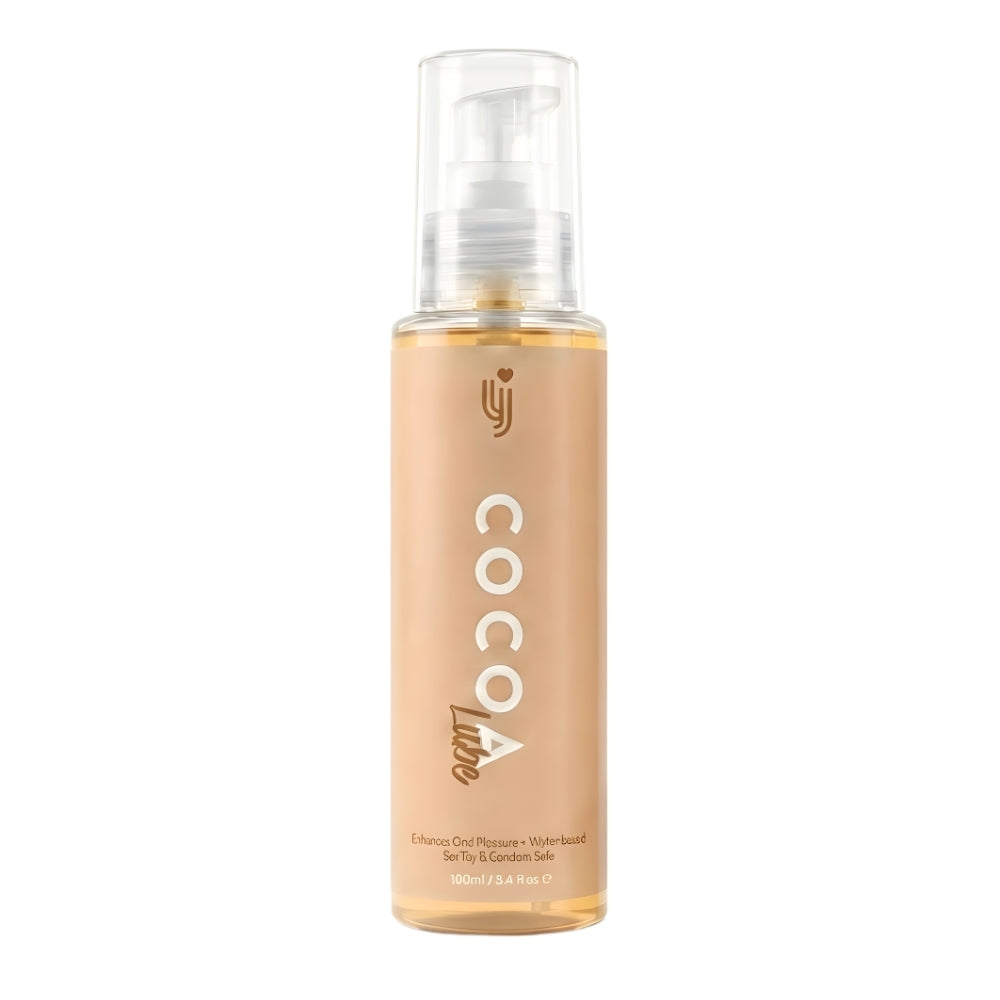 Loving Joy Chocolate Flavored Lubricant 100ml bottle, smooth and creamy texture, designed for enhanced intimacy.