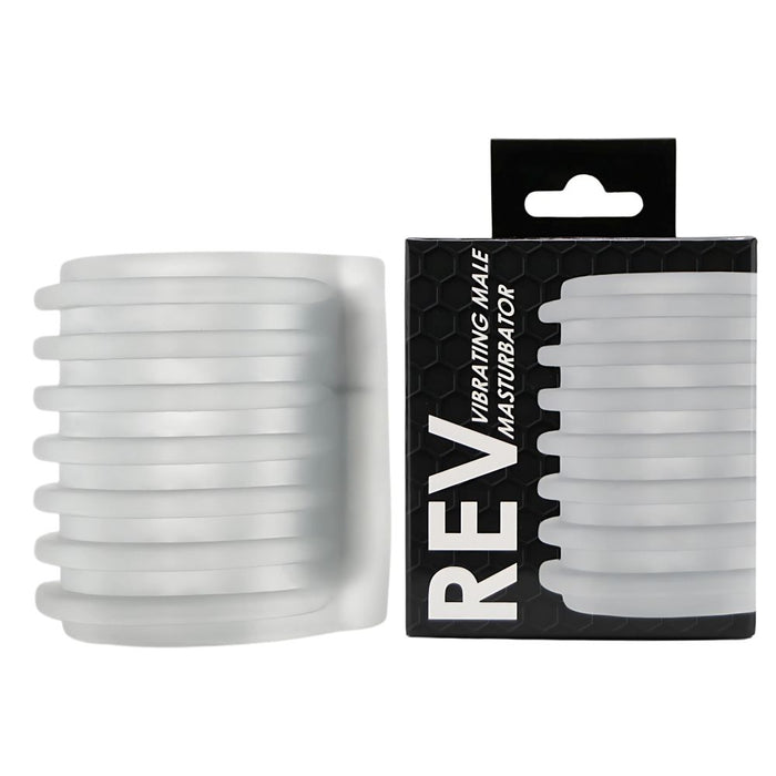 Rev-Sleeves Vibrating Male Masturbator masturbaattori | intimi.fi