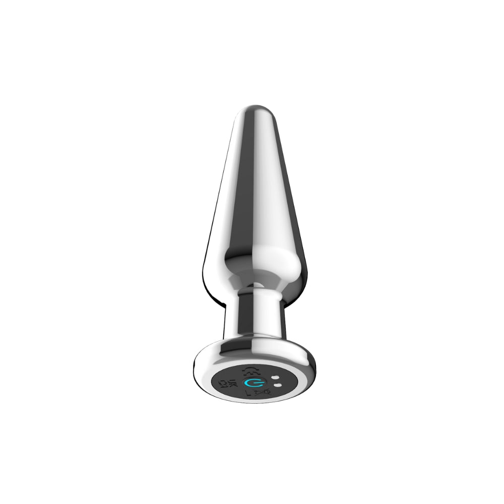 Toosh remote-controlled metal vibrating butt plug with a sleek design and ergonomic shape for enhanced pleasure.