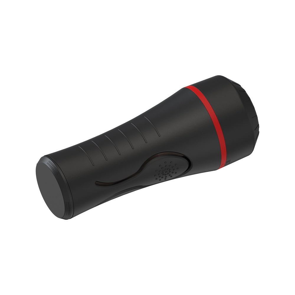 REV Rev-Lite squeezable male masturbator in a realistic design with textured surface for enhanced pleasure.