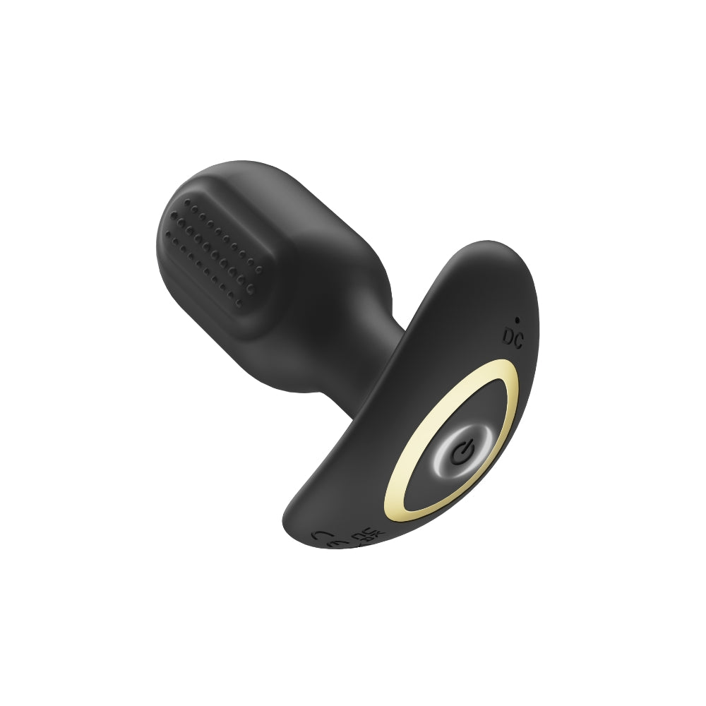 Toosh remote controlled silicone vibrating butt plug with a sleek design and ergonomic shape for comfortable use.