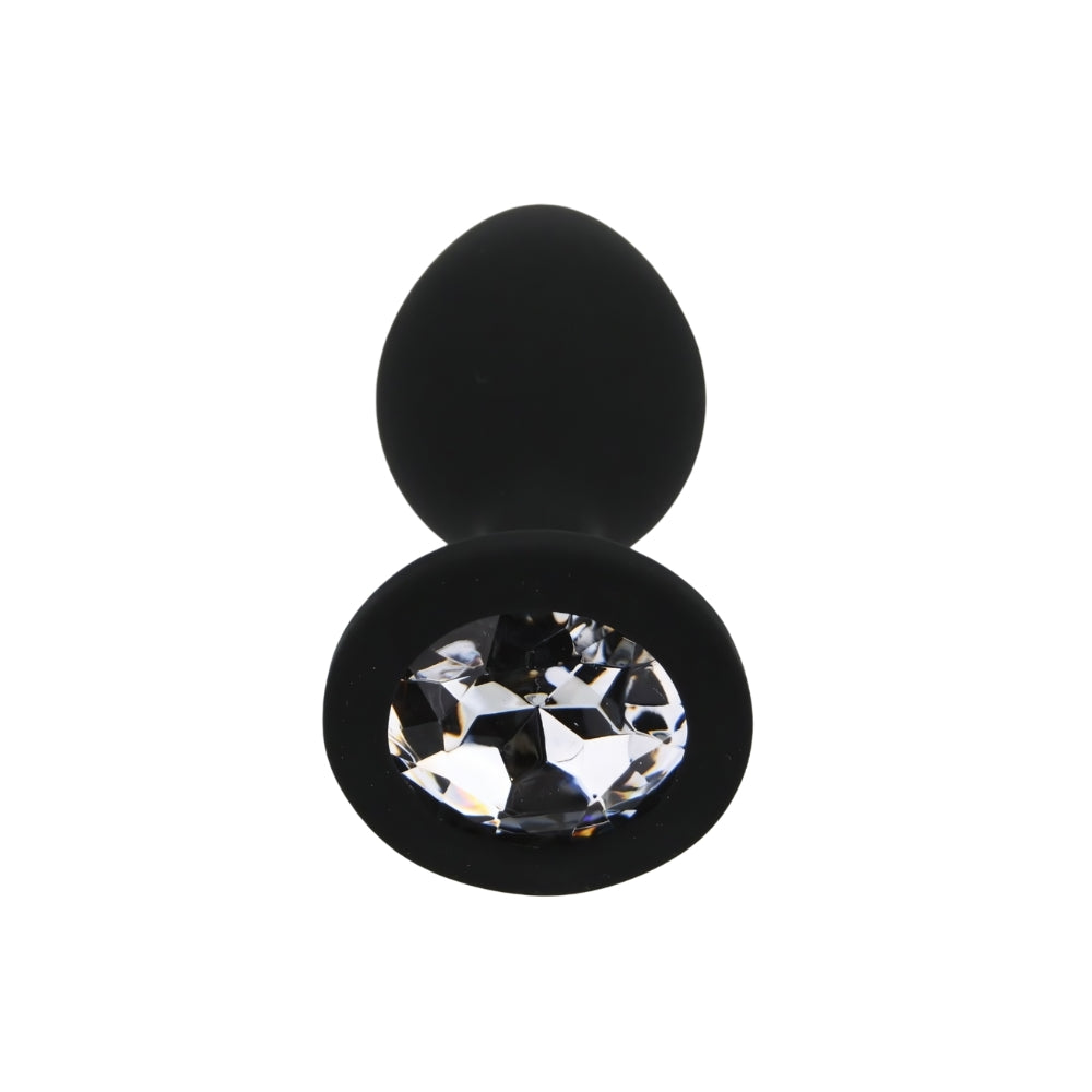 Toosh Black Silicone Butt Plug Small anaalitappi