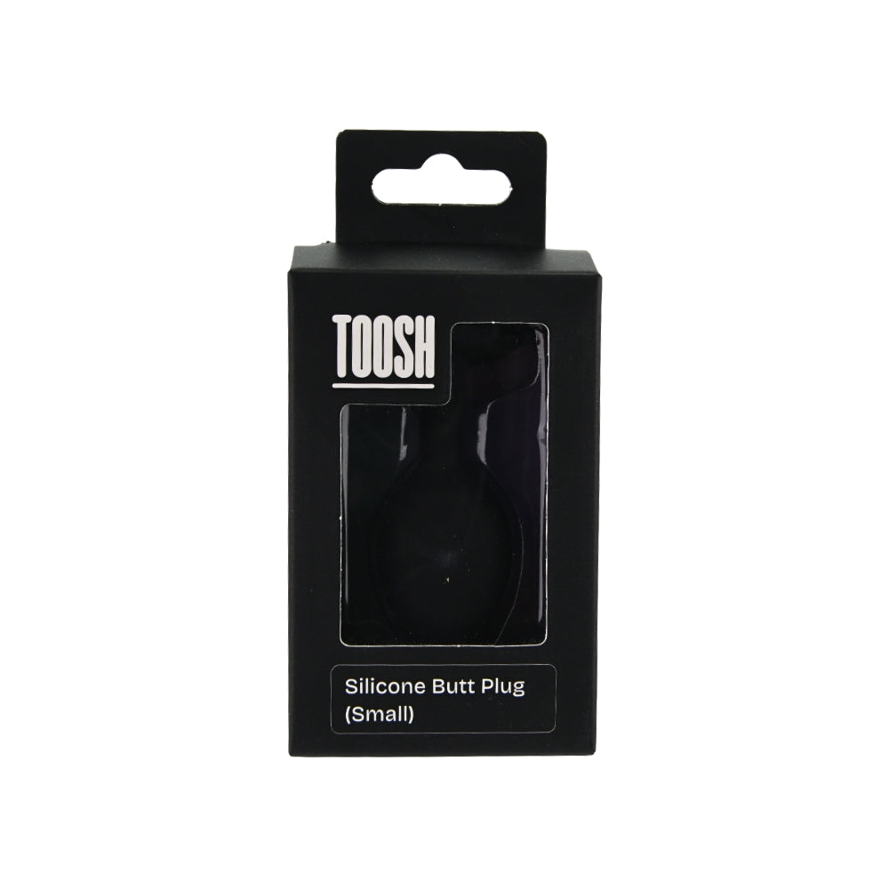 Toosh Black Silicone Butt Plug Small anaalitappi