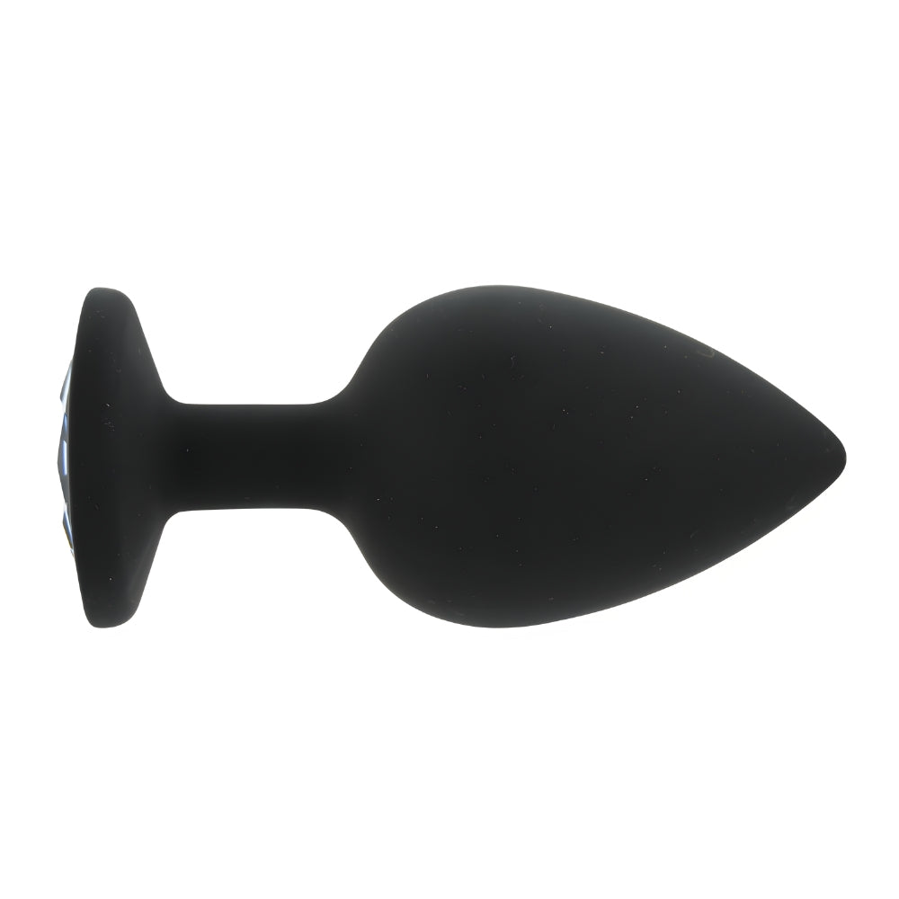 Toosh Black Silicone Butt Plug Large anaalitappi