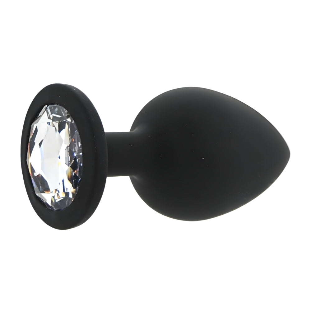 Toosh Black Silicone Butt Plug Large anaalitappi