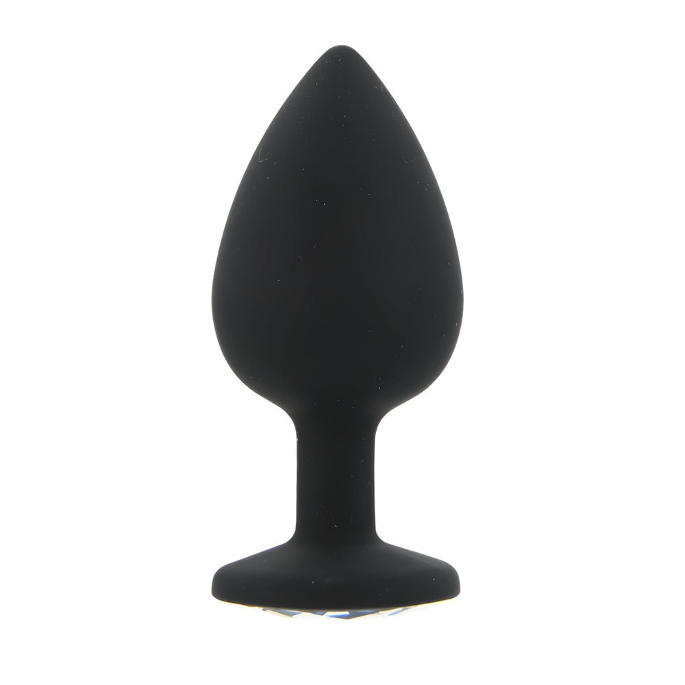 Toosh Black Silicone Butt Plug Large anaalitappi