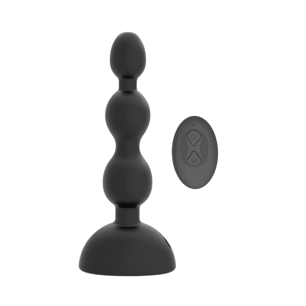 Toosh Remote Controlled Vibrating Anal Beads anaalihelmet | intimi.fi