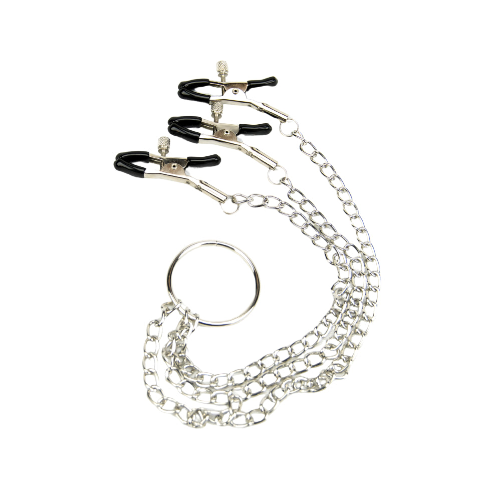 Bound to Please Nipple & Clit Clamp nännipihdit