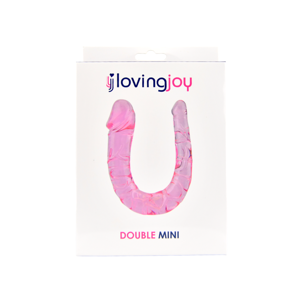 Loving Joy Double Mini Dildo Pink kaksipäinen dildo