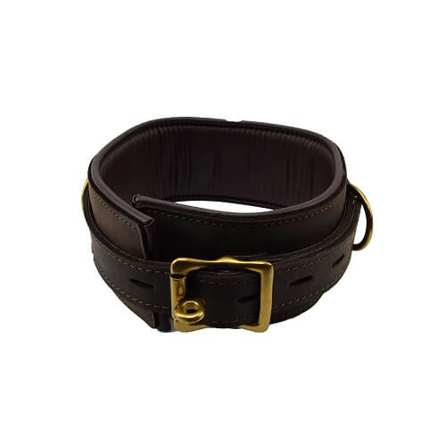 BOUND Nubuck Leather Collar - intimi
