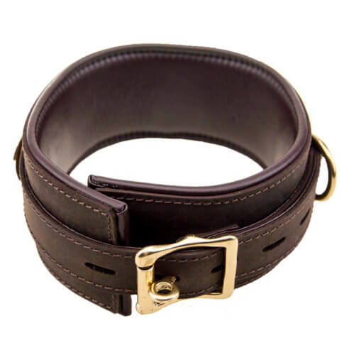 BOUND Nubuck Leather Collar - intimi