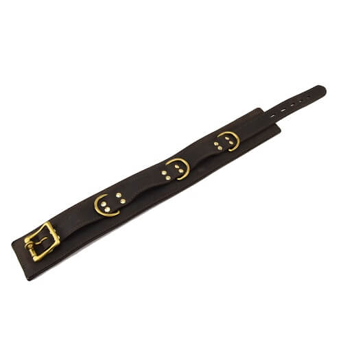 BOUND Nubuck Leather Collar - intimi