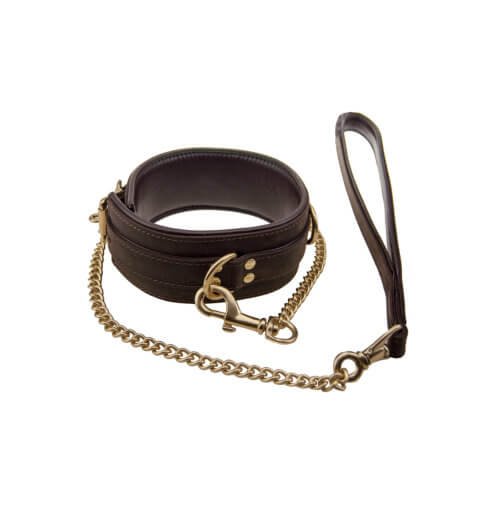 BOUND Nubuck Leather Leash - intimi