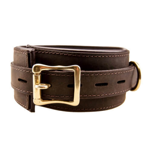 BOUND Nubuck Leather Collar - intimi