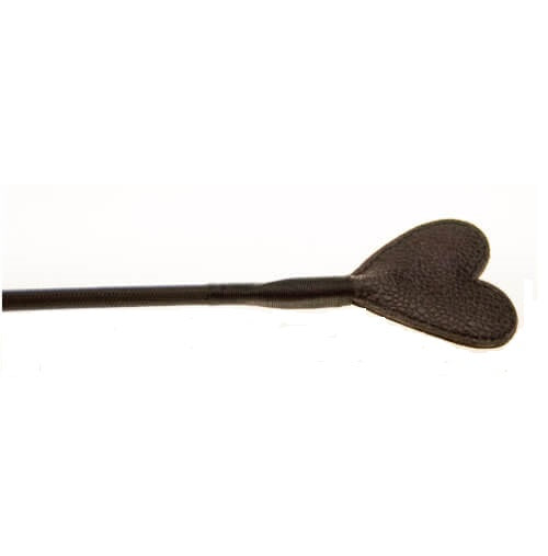 BOUND Nubuck Leather Heart-Shaped Crop BDSM-väline
