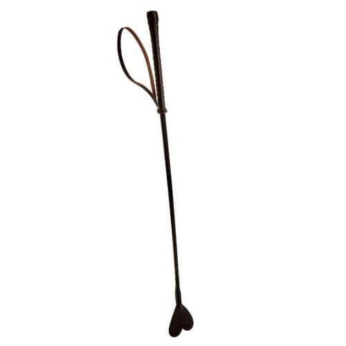 BOUND Nubuck Leather Heart-Shaped Crop BDSM-väline