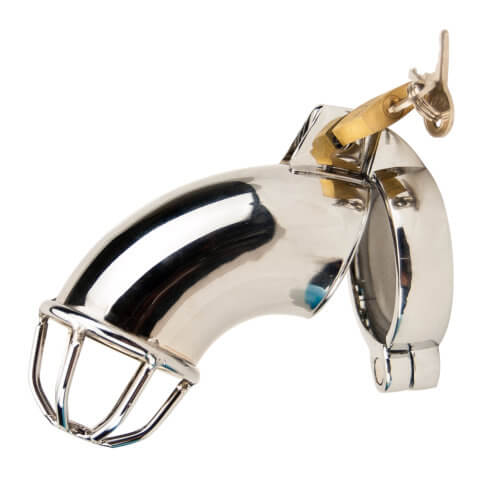 Impound Exhibition male chastity device featuring a sleek design and secure fit for effective restraint.
