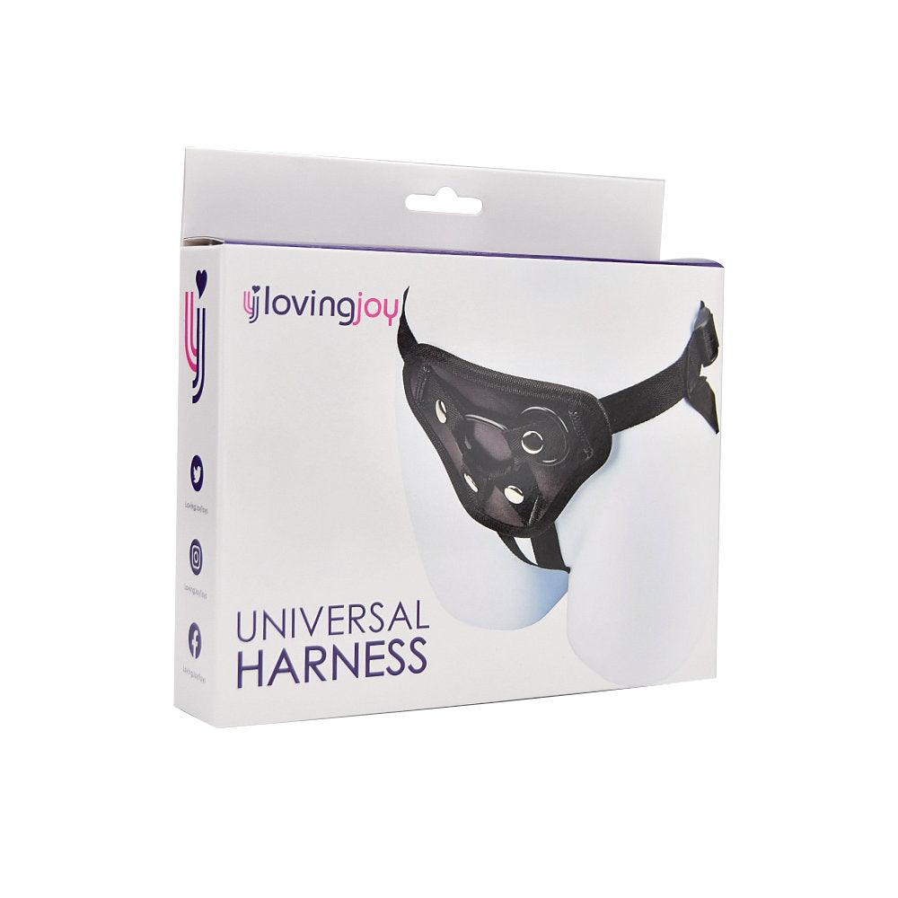 Loving Joy Universal Black Harness strap-on