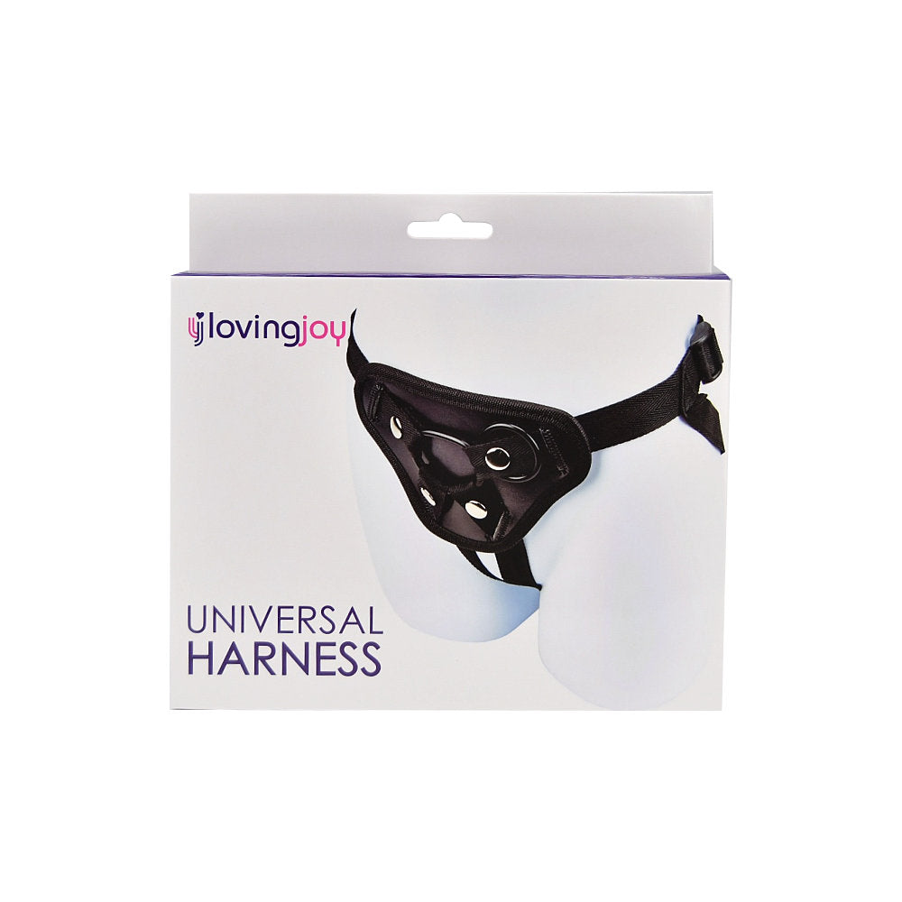 Loving Joy Universal Black Harness strap-on