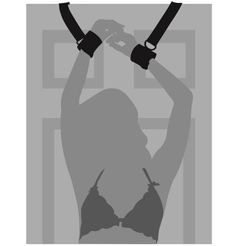 Loving Joy Door Jam Cuffs bondage-kahle | intimi.fi
