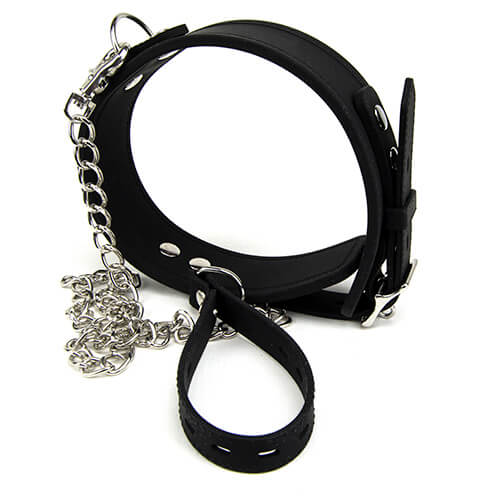Bound to Please Silicone Collar and Lead Set - intimi