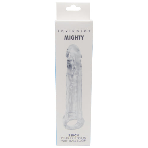 Loving Joy Mighty 3 Inch Penis Extension with Ball Loop penissuojus