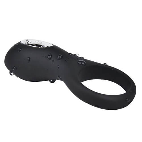 Loving Joy Rechargeable Silicone Vibrating Cock Ring penisrengas