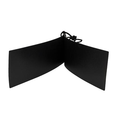 Bound to Please strap spanking paddle with two leather straps, ideal for adult spanking and BDSM activities.