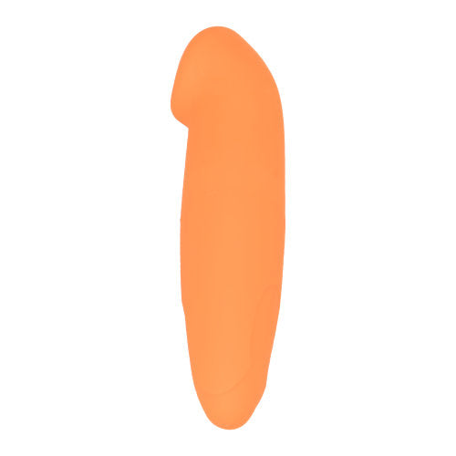 Loving Joy Mini G-Spot Vibrator in orange, compact personal massager designed for targeted G-spot stimulation.