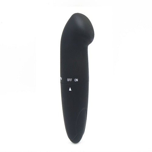 Loving Joy Mini G-Spot Vibrator in black, compact and ergonomic, designed for targeted G-spot stimulation.