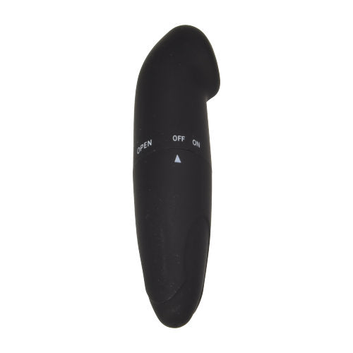 Black Loving Joy Mini G-Spot Vibrator, compact and ergonomic design, ideal for targeted pleasure and discreet use.