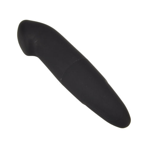 Black Loving Joy Mini G-Spot Vibrator, compact personal vibrator with curved design for targeted G-spot stimulation.