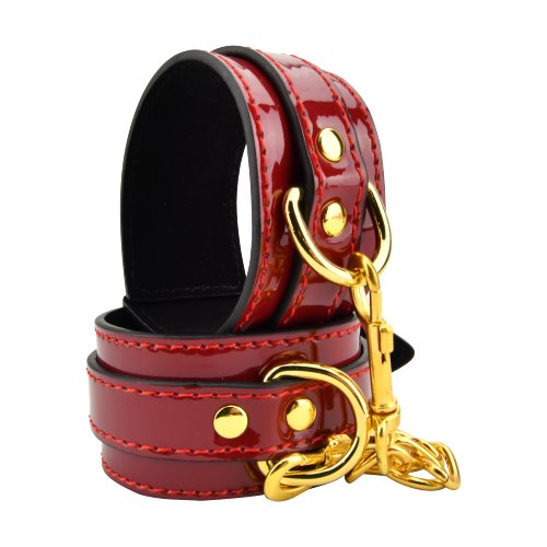 Bound to Please Red Wrist Cuffs bondage-kahle | intimi.fi