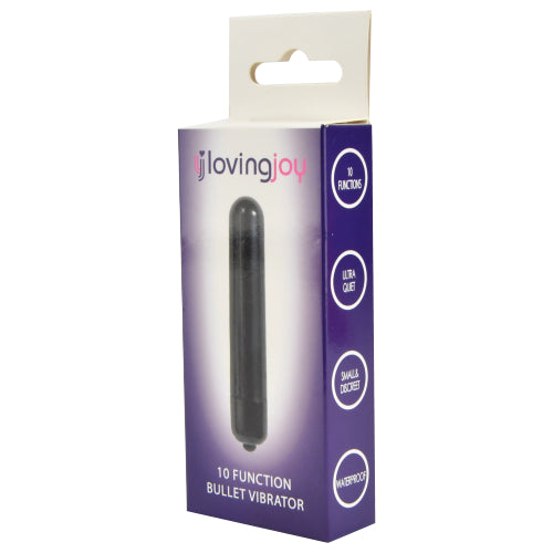 Loving Joy 10 Function Obsidian Bullet Vibrator bullet-vibraattori