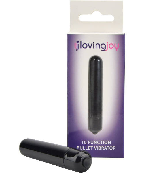 Loving Joy 10 Function Obsidian Bullet Vibrator bullet-vibraattori