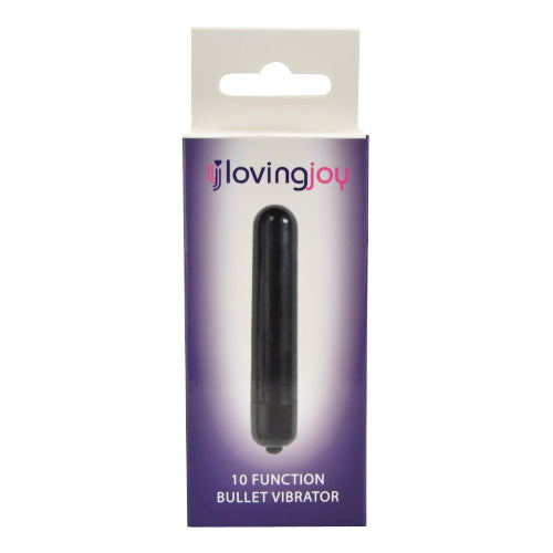 Loving Joy 10 Function Obsidian Bullet Vibrator bullet-vibraattori