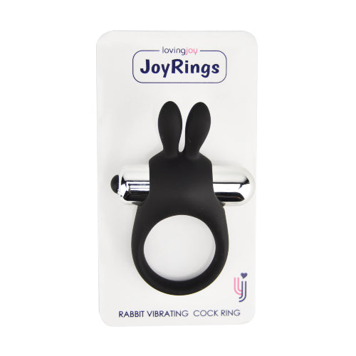 JoyRings Silicone Rabbit Vibrating Cock Ring penisrengas
