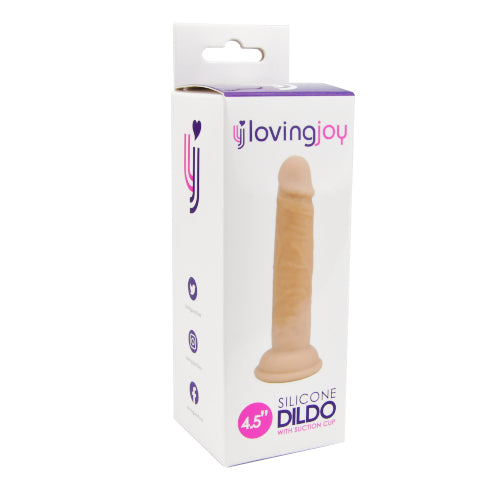Loving Joy 4.5 Inch Silicone Dildo strap-on dildo