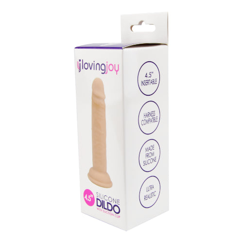 Loving Joy 4.5 Inch Silicone Dildo strap-on dildo