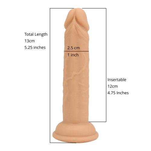 Loving Joy 4.5 Inch Silicone Dildo strap-on dildo