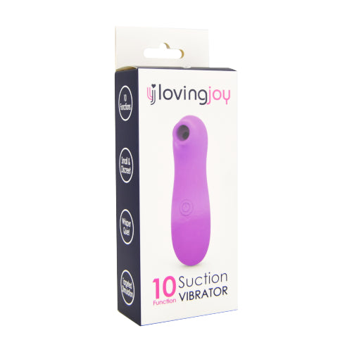 Loving Joy 10 Function Clitoral Suction Vibrator imuvibraattori