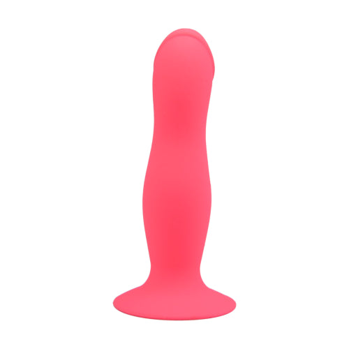 Loving Joy 6 Inch Silicone Dildo with Suction Cup Pink imukkadildo