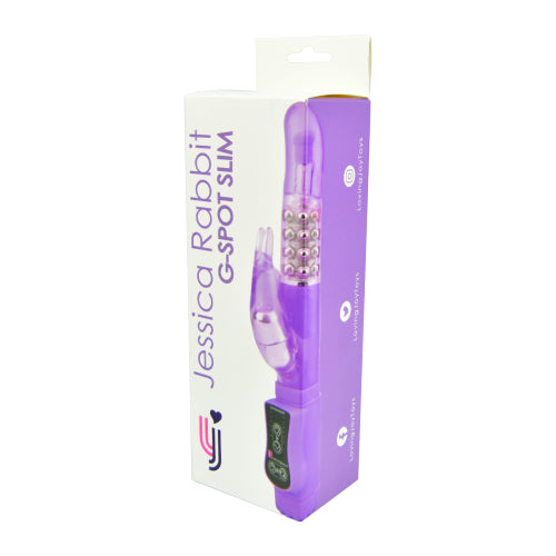 Jessica Rabbit G-Spot Slim Vibrator Purple pupuvibraattori