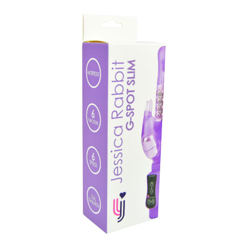 Jessica Rabbit G-Spot Slim Vibrator Purple pupuvibraattori