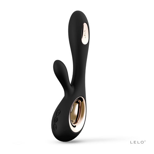 Lelo Soraya Wave Dual Action Vibrator Black pupuvibraattori