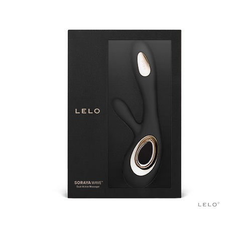 Lelo Soraya Wave Dual Action Vibrator Black pupuvibraattori
